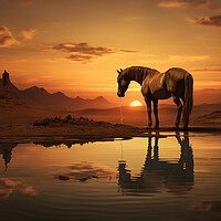 Buy canvas prints of You Can Lead A Horse To Water But You Cant Make It Drink by Steve Smith