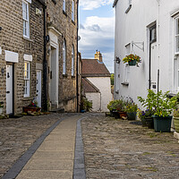 Buy canvas prints of Tower Street Richmond North Yorkshire by Steve Smith