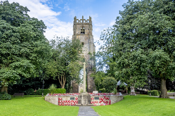 Friary Gardens Richmond Yorkshire Picture Board by Steve Smith