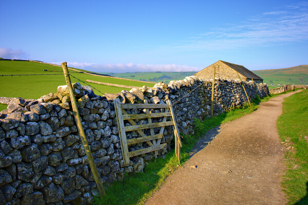 The Walk To Malham Picture Board by Steve Smith