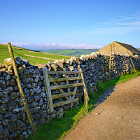 Buy canvas prints of The Walk To Malham by Steve Smith