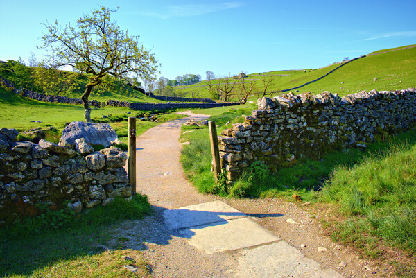 Gateway To Malham Cove Picture Board by Steve Smith