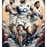 Buy canvas prints of Three Lions Poster by Steve Smith