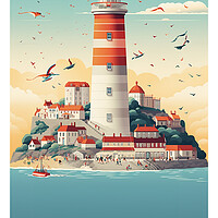 Buy canvas prints of Plymouth Travel Poster by Steve Smith