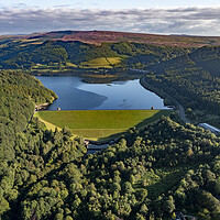 Buy canvas prints of Ladybower Reservoir Peak District by Steve Smith