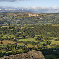 Buy canvas prints of View from Bamford Edge by Steve Smith