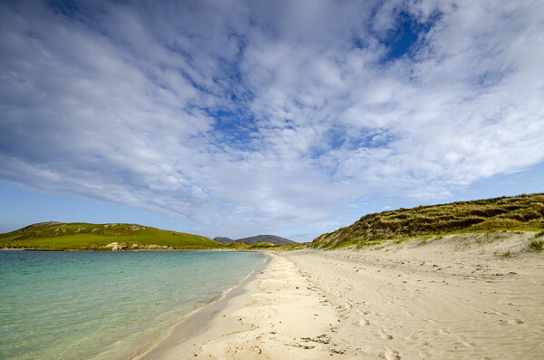Vatersay Beach Picture Board by Steve Smith