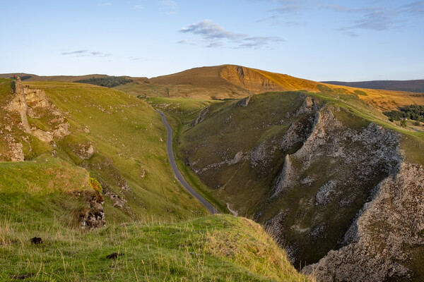 Mam Tor From Winnats Pass Picture Board by Steve Smith