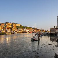 Buy canvas prints of River Esk Whitby by Steve Smith