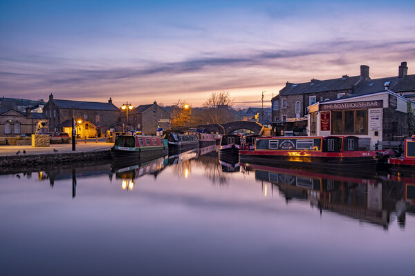 Skipton North Yorkshire Sunrise Picture Board by Steve Smith