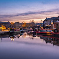 Buy canvas prints of Skipton North Yorkshire Sunrise by Steve Smith