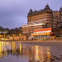 Buy canvas prints of The Grand Hotel Scarborough by Steve Smith