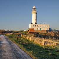 Buy canvas prints of Flamborough Head Lighthouse by Steve Smith