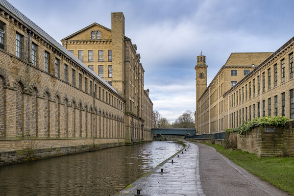 Salts Mill Picture Board by Steve Smith
