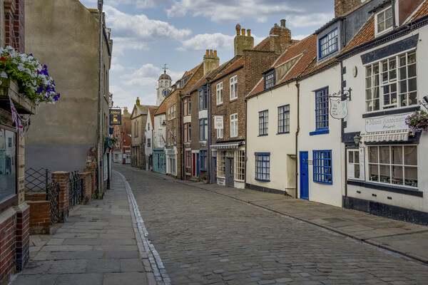 Church Street Whitby Picture Board by Steve Smith