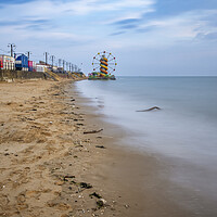 Buy canvas prints of Cleethorpes Beach by Steve Smith