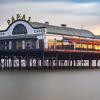 Buy canvas prints of Cleethorpes Pier Lincolnshire by Steve Smith