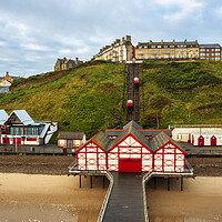 Buy canvas prints of Saltburn by the Sea by Steve Smith