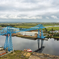 Buy canvas prints of Transporter Bridge Middlesbrough by Steve Smith