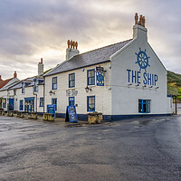 Buy canvas prints of The Ship Inn Saltburn by Steve Smith