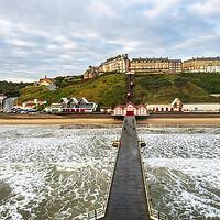 Buy canvas prints of Saltburn by the Sea Pier by Steve Smith