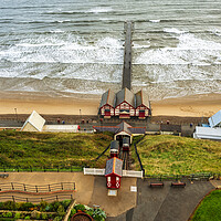 Buy canvas prints of Saltburn by the Sea Pier by Steve Smith