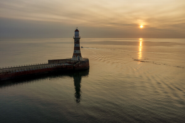 Sunrise At Roker Picture Board by Steve Smith