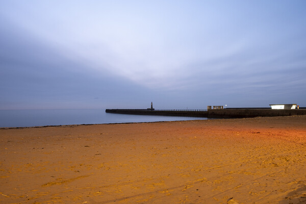Early Morning Roker Picture Board by Steve Smith
