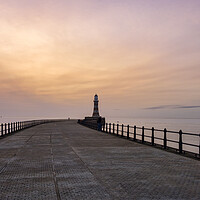 Buy canvas prints of Roker Dawn by Steve Smith