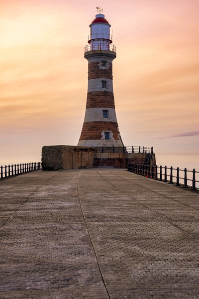 Early Morning Roker Picture Board by Steve Smith