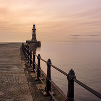 Buy canvas prints of Roker Dawn by Steve Smith