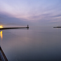 Buy canvas prints of Dawn at Roker by Steve Smith