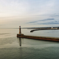 Buy canvas prints of Roker Tranquility by Steve Smith