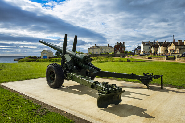 Defences At Seaham Picture Board by Steve Smith