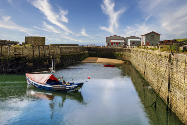 Seaham Marina Picture Board by Steve Smith