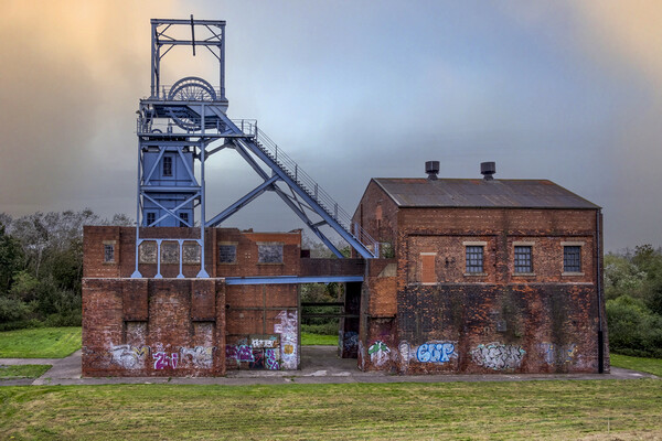 Barnsley Main Colliery Picture Board by Steve Smith