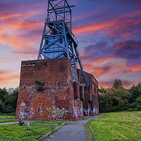 Buy canvas prints of Sunrise Barnsley Main Colliery by Steve Smith