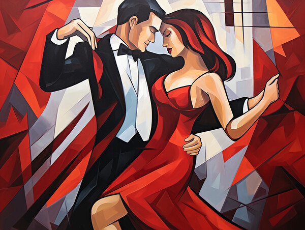 The Argentine Tango Picture Board by Steve Smith