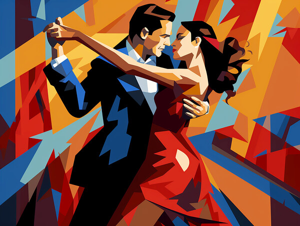 The Argentine Tango Picture Board by Steve Smith