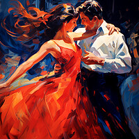 Buy canvas prints of The Waltz by Steve Smith