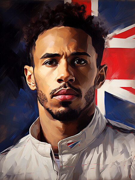 Lewis Hamilton Picture Board by Steve Smith