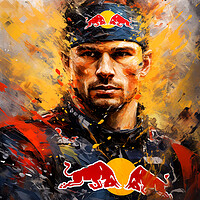 Buy canvas prints of Max Verstappen by Steve Smith