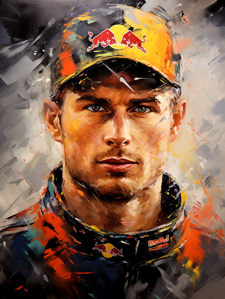 Max Verstappen Picture Board by Steve Smith