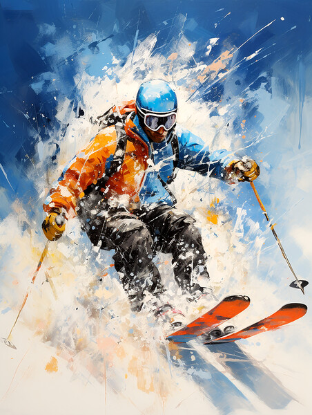 Winter Sports Picture Board by Steve Smith