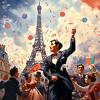 Buy canvas prints of France Is Liberated by Steve Smith