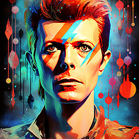 Buy canvas prints of David Bowie by Steve Smith
