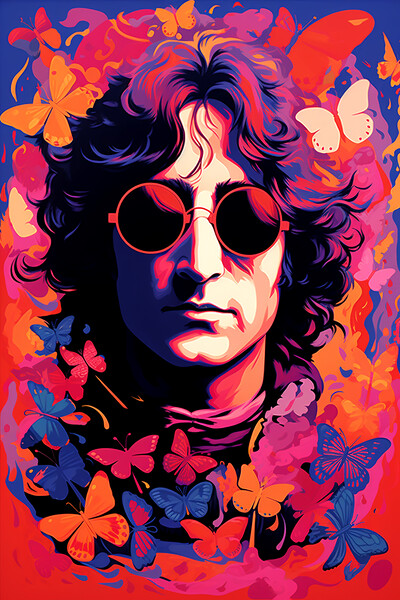 John Lennon Picture Board by Steve Smith