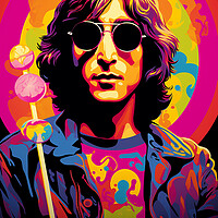 Buy canvas prints of John Lennon by Steve Smith