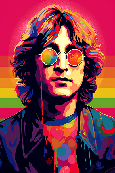 John Lennon Picture Board by Steve Smith