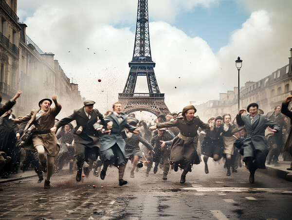 France Is Liberated Picture Board by Steve Smith